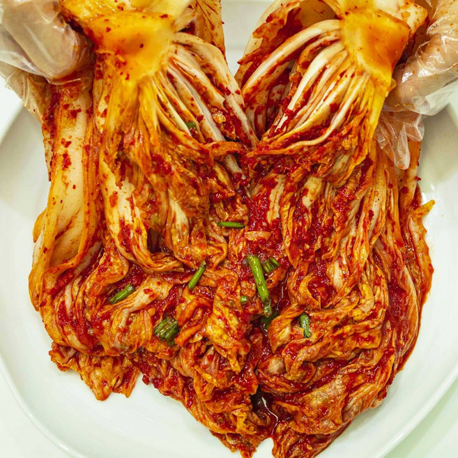 오늘 갓 담아 바로 보내드리는 전라도식 맛있는 배추김치, 1개, 1kg