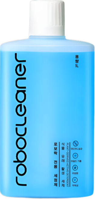 [호환] 로보락 전용 세제 세정제 클리너 세척액 1L, 로보클리너, 1개