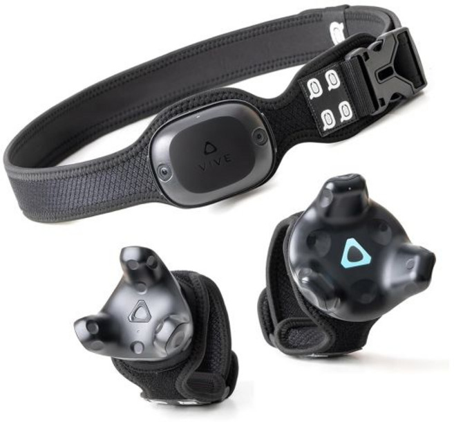 Vive Tracker 3.0 2.0 툰드라 트래커 UltimateTracker VR 채팅에서 전신 추적 기능 강화 및 기타 FBT 앱(추적기 별도 판매) 1XBelt, Black