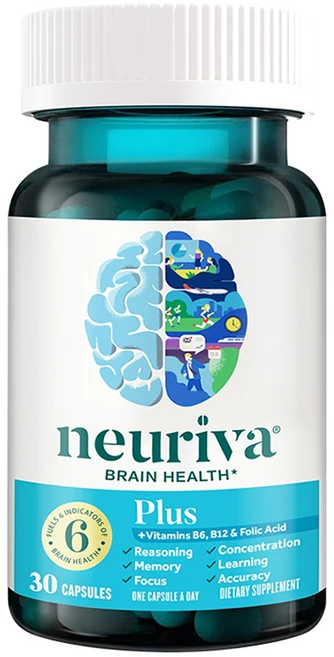 누리바 브레인 헬스 플러스 캡슐, 1개 - 쿠팡