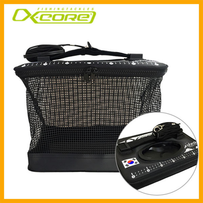 나꾼피싱/ 부력살림망(36~43cm)벵에돔 볼락 감성돔 살림망/자동문/새우 성게 게고동 돌돔용, 43cm(올블랙)