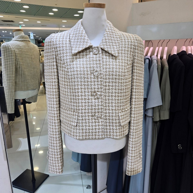 [백화점판] JJ지고트 여성 버튼슬릿슬리브 재킷 (GN9AK52) 자켓