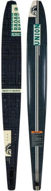 레이더 워터 스키 남성 유니폼 검정 / 샌드 알파인 그린, 65"