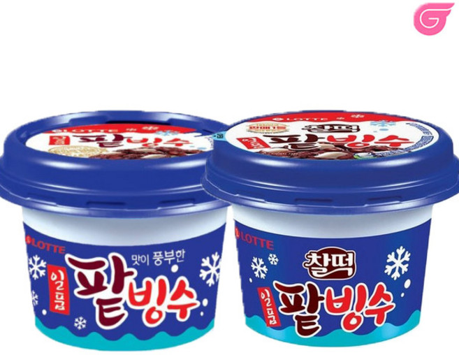 롯데 찰떡 일품 팥빙수 12개, 240L, 1박스