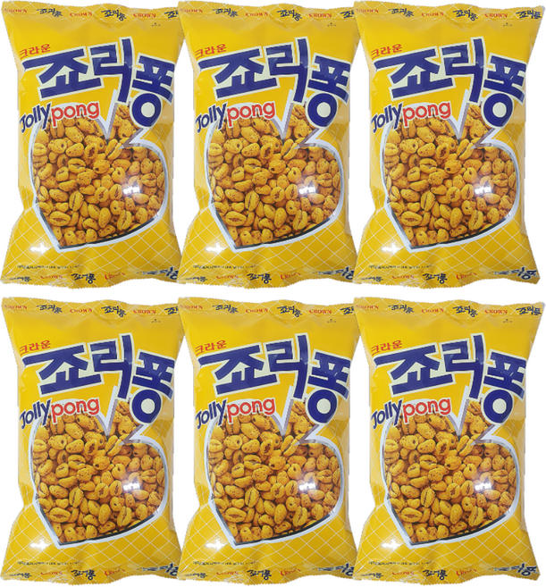 크라운 죠리퐁 165g 6개 대용량 박스판매 간식 과자