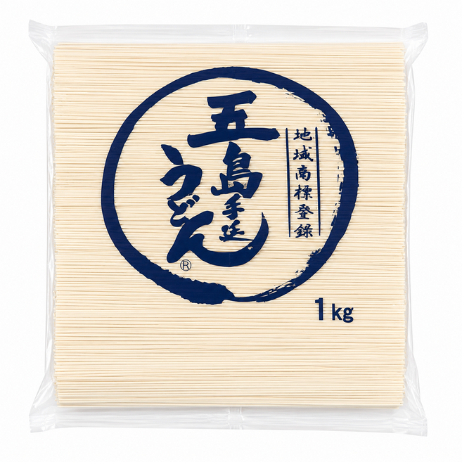 일본 직수입 나가사키 고토우동 1kg 일본 3대 수연 건면 쫄깃한 국수, 1개