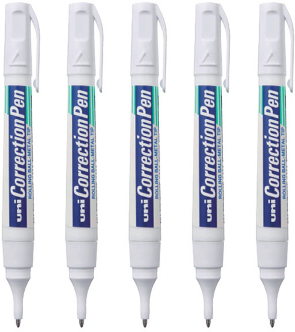 유니볼 수정펜(수정액) CLP-300N, 5개, 8ml