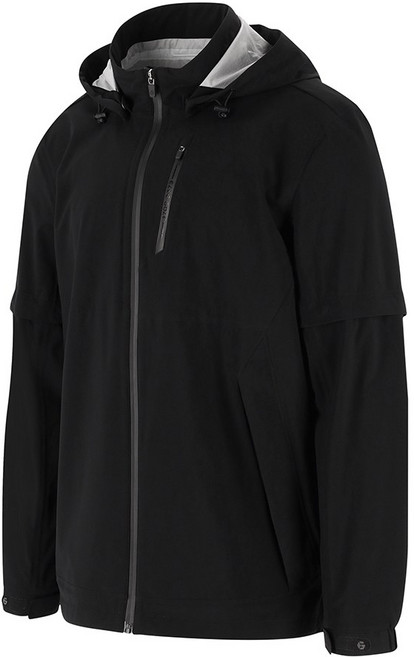 엘르골프 남성 비옷 점퍼 6k12991 pt, 블랙, 1개