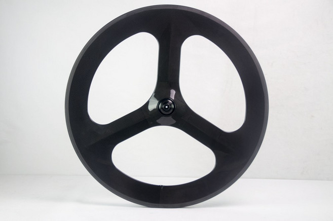 자전거 카본 삼발이 디스크 로드 휠셋 휠 스포크 전륜 앞바퀴 바퀴 로드자전거, 전륜 로드 휠 림 브레이크