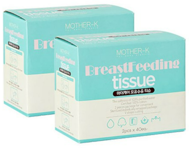 마더케이 모유수유 티슈, 40개입, 3개