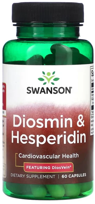 스완슨 디오스베인 디오스민 헤스페리딘 캡슐, 1개, 60정 - 쿠팡