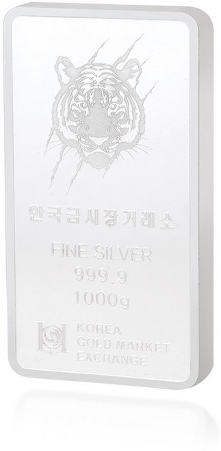 스태리주얼리 999.9% 순은 호랑이 실버바 1000g