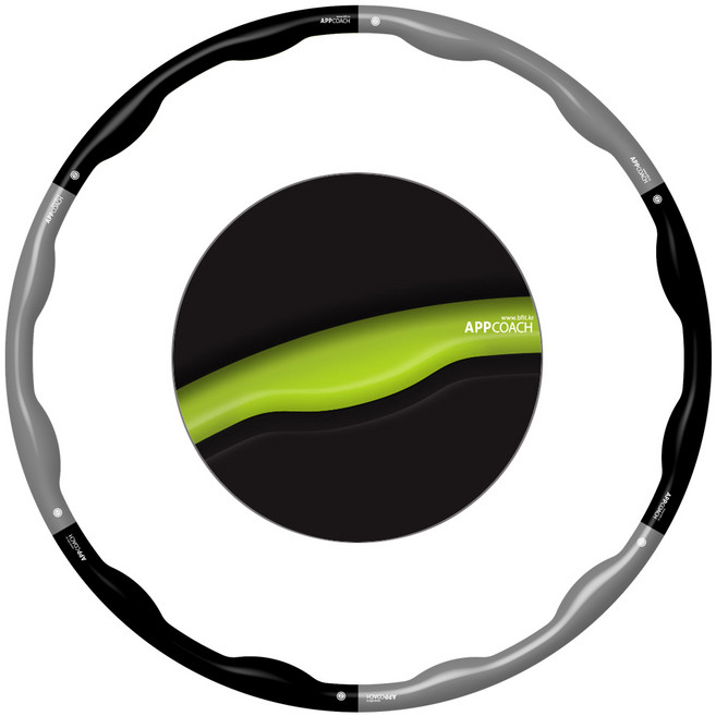 비핏 오리지널 훌라후프, 1.8kg, 혼합색상, 1개