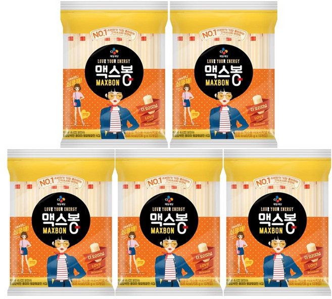 맥스봉 오리지널 525g (한박스), 455g, 5개