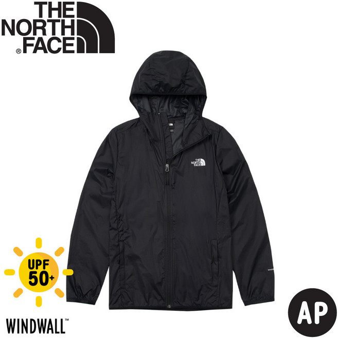 The North Face 男款防風防曬連帽外套