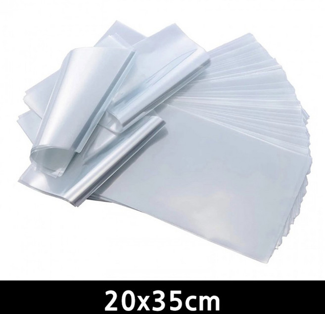 그리리오 열 수축 필름 20X35cm 10매 밀봉 신발 장기 보관 드라이기 압축랩 압축 비닐, 1개, 1매입