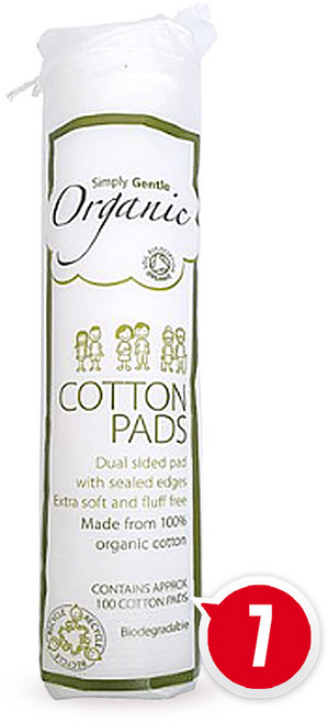 심플리잰틀 화장솜, 100매입, 7개