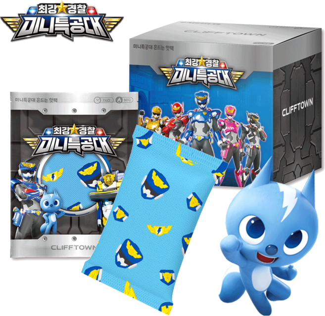 클리프타운 미니특공대 시즌6 흔드는 어린이 핫팩, 40개