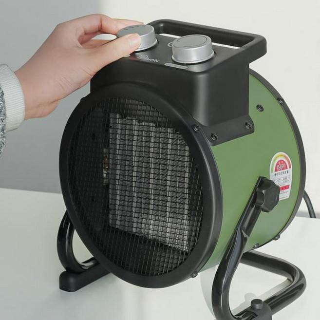 PTC 세라믹 온풍기 열풍기 고효율 전기발열 전기히터 발난로 공기순환 전열기, 상세페이지 참조, 핌핀 3k PTC 온풍기 PPH-H3025