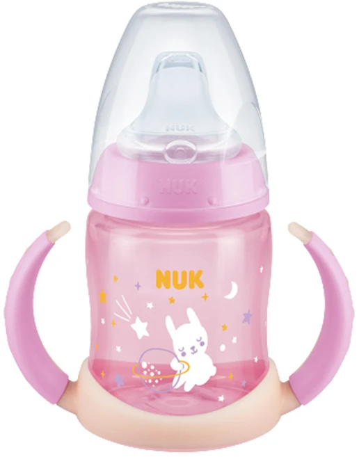 누크 퍼스트초이스 러너 야광 스파우트컵, 150ml, 1개, 핑크 - 쿠팡