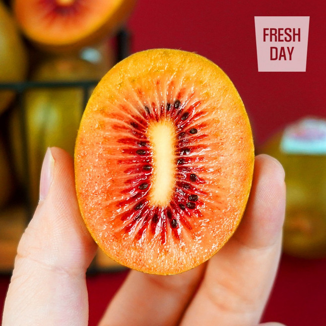 신품종 속빨간 제스프리 루비레드키위 정품, 1개, 로얄특대과 48입 (5.6kg이내)