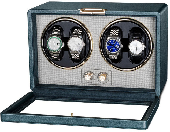 crossinc 와치 와인더 4구 오토매틱 시계보관케이스 CRS4-1