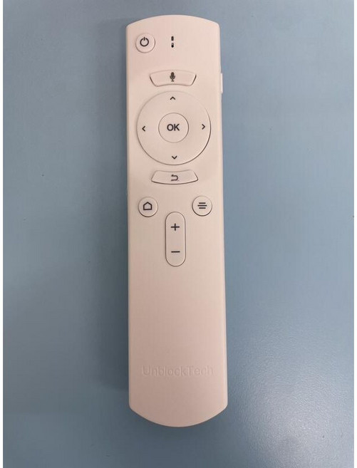 UnblockTech 安博盒子UBOX8.9 語音藍牙遙控器 聲控操作 高品質配件, 1個, 安博 盒子UBOX8.9 原廠語音藍芽遙控器