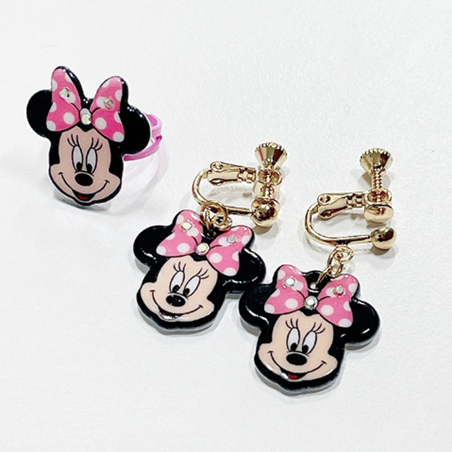 디즈니 미니마우스 반지귀찌세트
