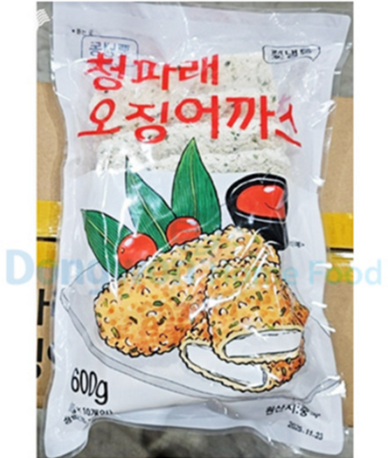 가토코 청파래 오징어까스 (60gx10입) 냉동, 1개