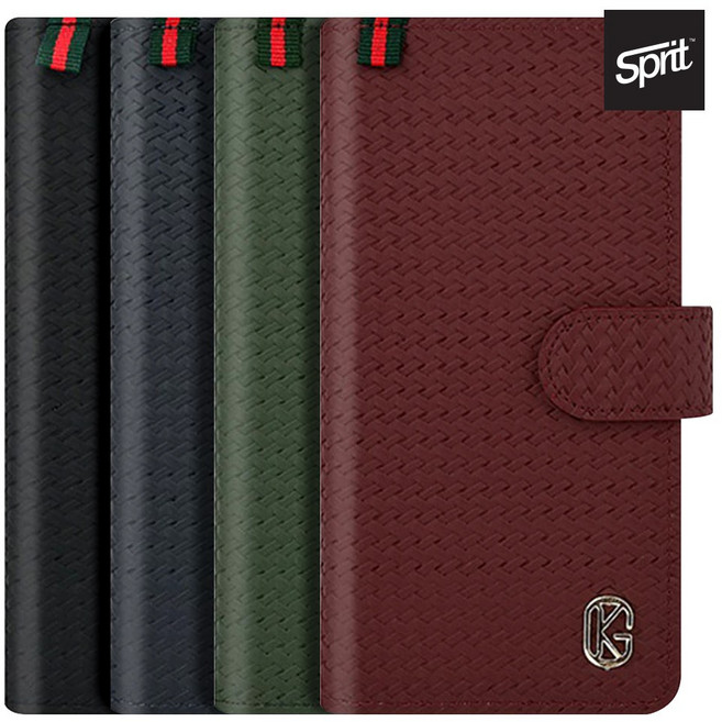 갤럭시노트10 (N970/N971) 스프릿 프리미엄 다이어리 카드 수납 지퍼 핸드폰 케이스