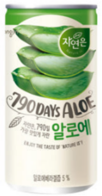 웅진 자연은 내사랑 알로에 180ml X 30캔(1박스)/주스, 30개