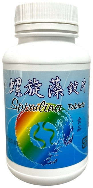 螺旋藻與藍藻錠, 1個, 600份