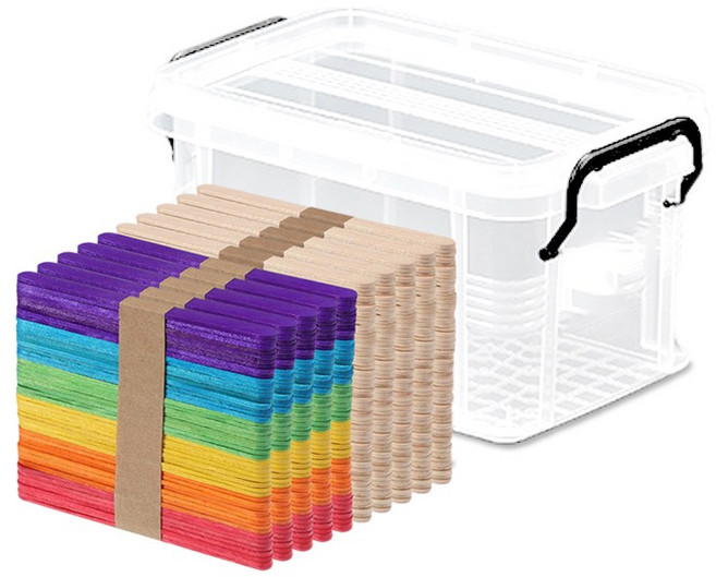 하드바 스틱밤 케이스세트 스틱 막대 도미노, 1000개, 나무