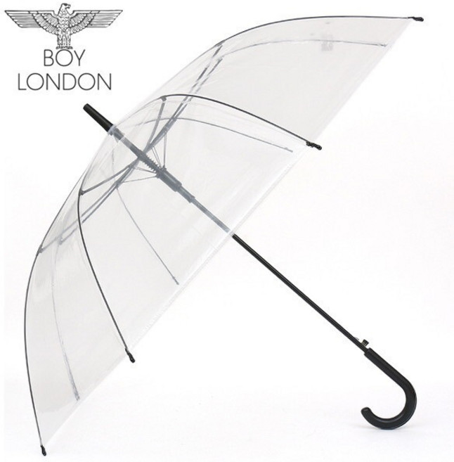 보이런던 투명 무지 장우산, 단품, 1개