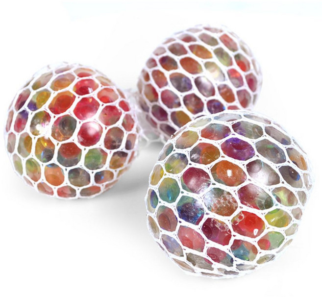 팔팔집 개구라알 포도송이 말랑이, 3개, 혼합색상