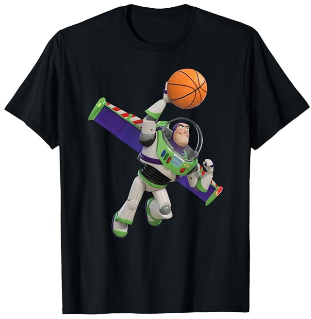 디즈니 토이 스토리 버즈 라이트이어 농구 티셔츠