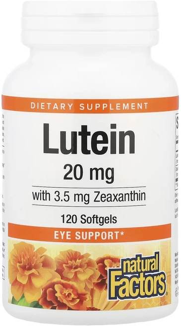 몸관리하세요 겨울입니다 Natural Factors 제아잔틴 함유 루테인 소프트젤 120정 특별관리진행, NaturalFactors제아잔틴함유루테인소프트젤120, 1개 - 쿠팡