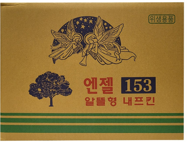 주짱몰 깔끄미 업소용 엔젤 무형광 테이블 냅킨 90매 60밴드(5400매), 1개, 백색