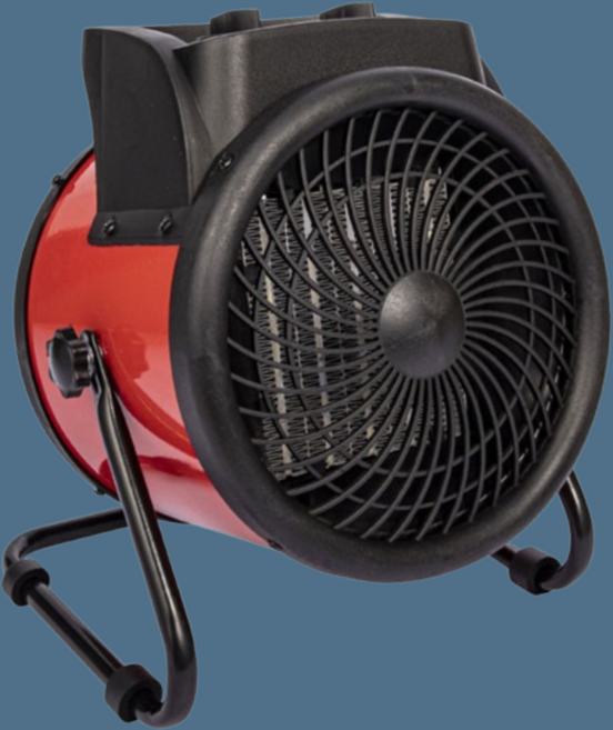 리빙앤웍스 PTC 전기 열풍기 히터 3K 온풍기 사무실용 절전형 캠핑용 야외용 업소용, 혼합색상, FU-2230R