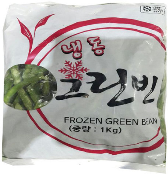 (무)(냉동)그린무역냉동그린빈, 5개, 1kg