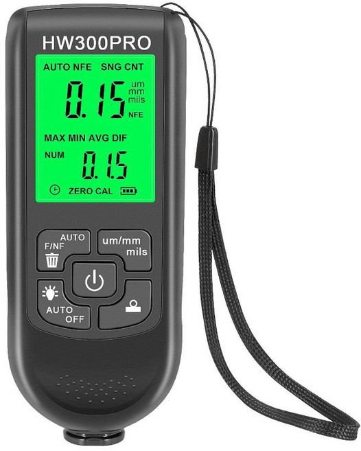 精準測量 二手車檢測適用, 1個, 【一入】塗層測厚漆膜儀