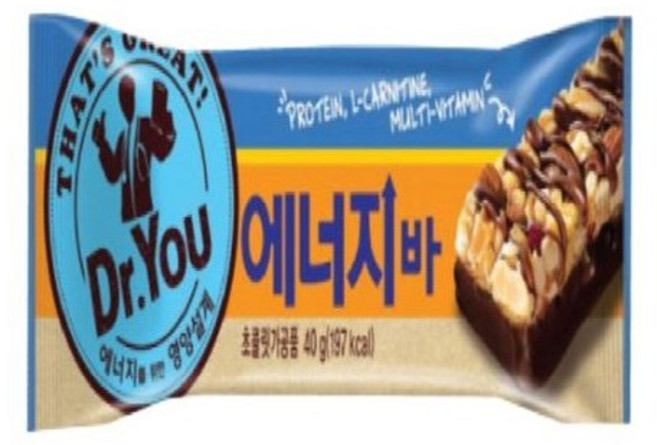 오리온 닥터유 에너지바, 40g, 28개