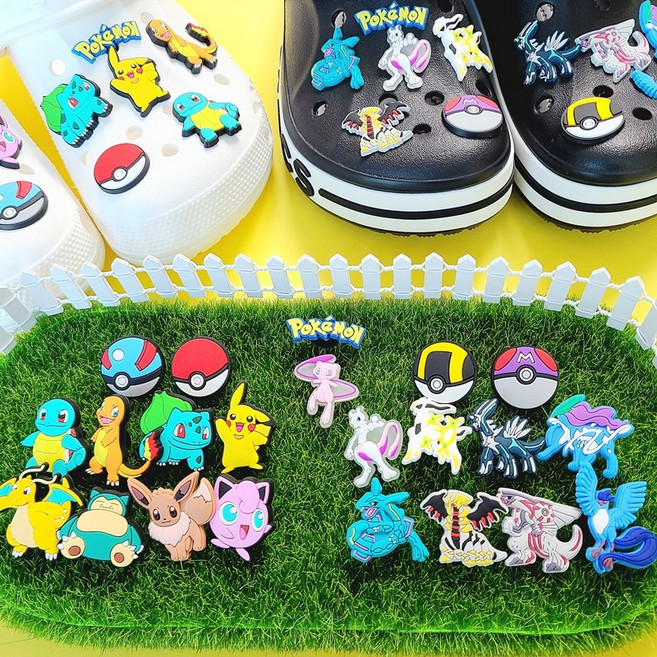 몬스터 신발꾸미기 파츠 세트 12p