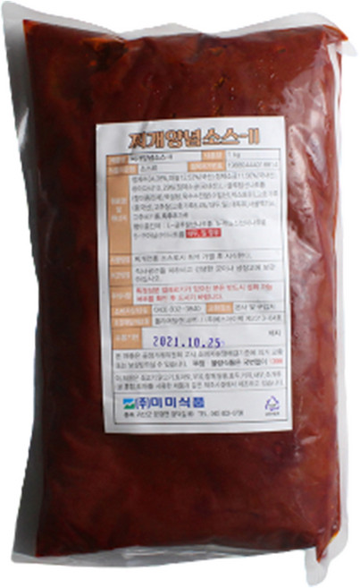 찌개 양념 소스 (1kg) 김치 동태 다양한 찌개류 만능, 1kg, 1개