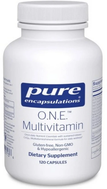 퓨어인캡슐레이션 롱제비티 뉴트리언트 멀티비타민 캡슐 Pure Encapsulations Longevity Nutrients Multivitamin, 120정, 2개 - 쿠팡