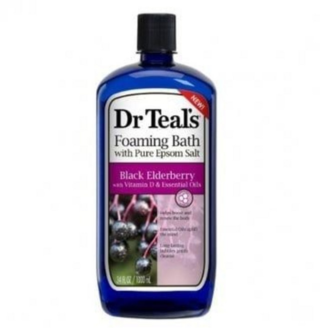 닥터틸즈 퓨어 앱섬 솔트 포밍배스 블랙 엘더베리 1000ml, 닥터틸즈 퓨어 앱섬 솔트 포밍배스 블랙 엘더베리 100