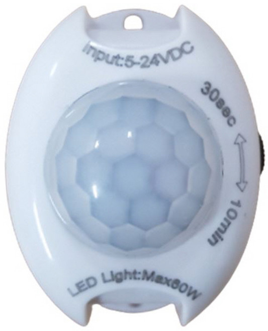 PIR 모션 센서 스위치 - DC 5~24V 인체감지 자동 제어 모듈, 1개