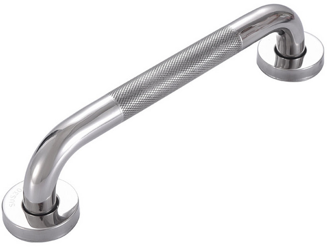 304 스테인리스강 안전손잡이 노인 장애인 환자 화장실 미끄러짐 방지 격자 무늬, 304스테인리스강, 1개