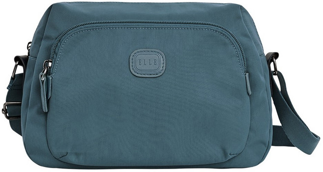 엘르 여성 나일론 미니가방 미니백 사각 미니 크로스백 카라