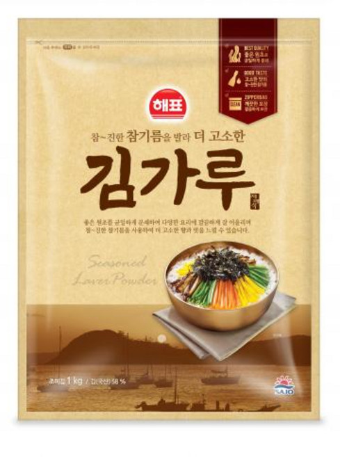 S더고소한김가루 사조해표 실온, 1개, 1kg